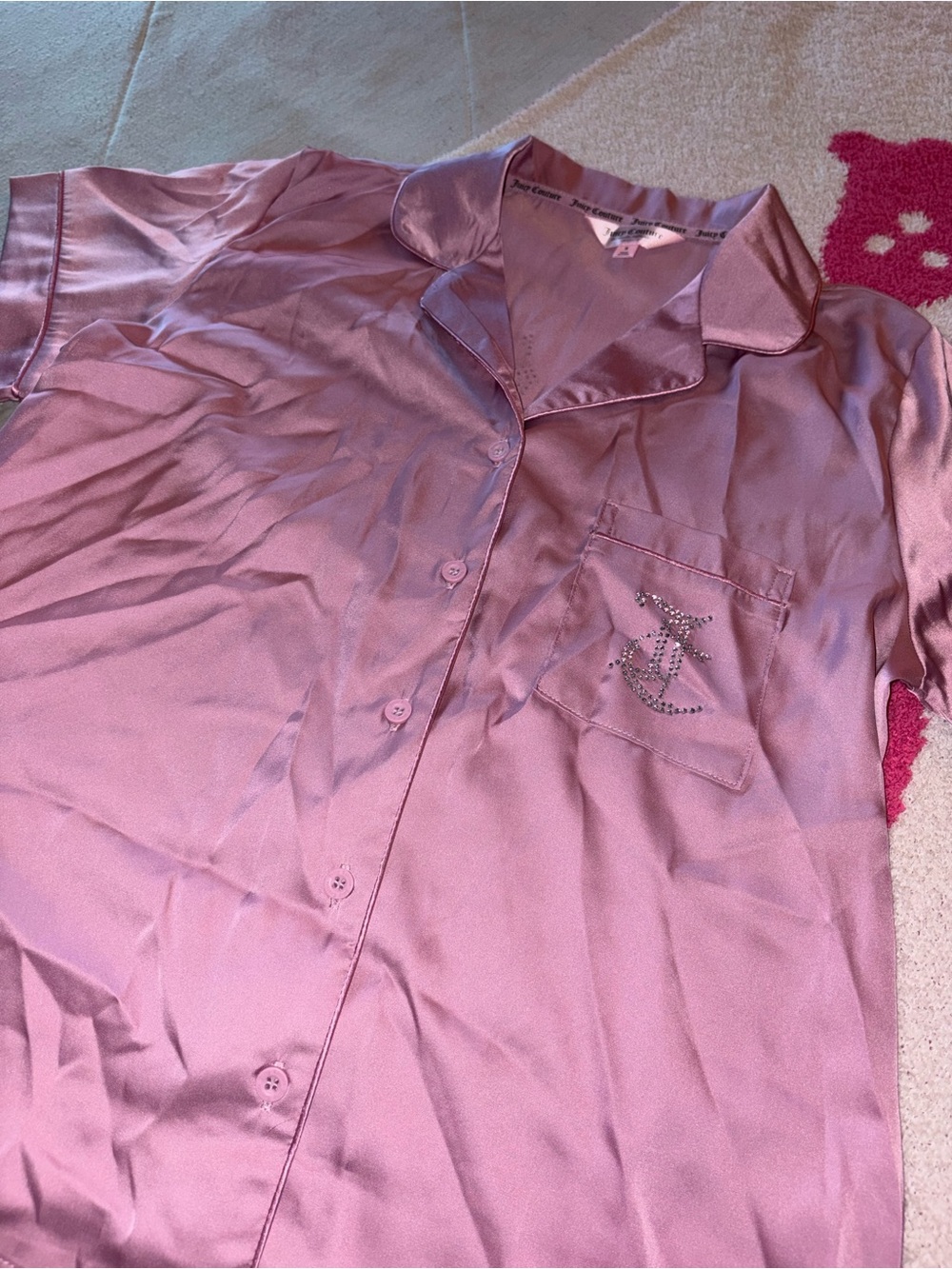 Satin Juicy Couture Pajama trio